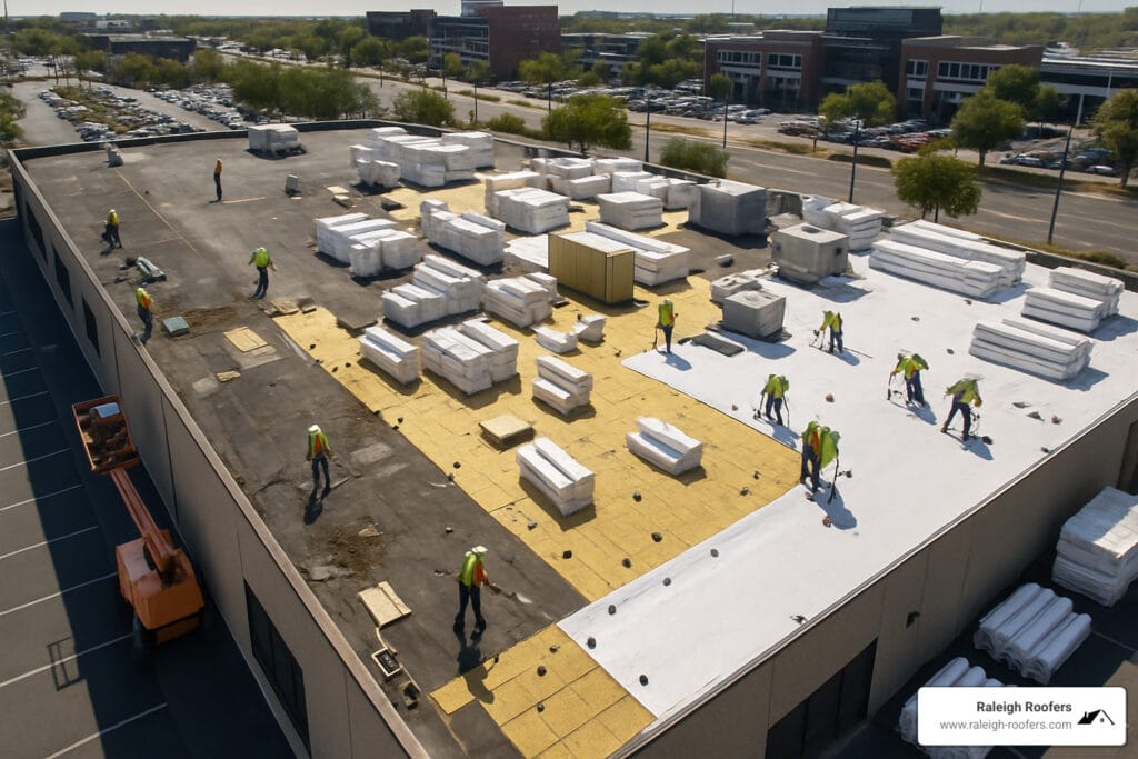 how much does it cost to replace a commercial roof