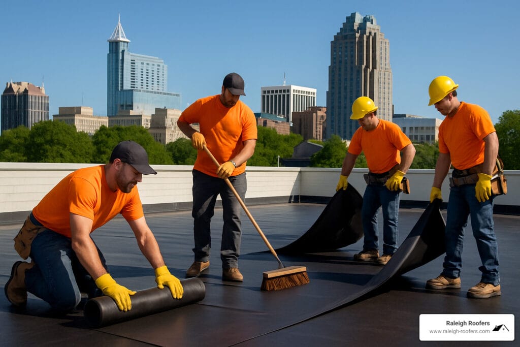 EPDM roof Raleigh NC