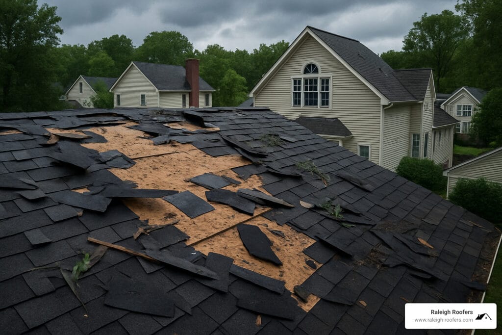 Raleigh emergency roof repair